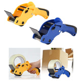 Maxbell Packing Machine Roll Tape Cutter Dispenser for Art Projects DIY Scrapbooking Yellow