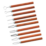 Maxbell Pottery Sculpting Tool Gift Food Garnishing for Clay Modeling Chef Household A
