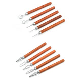 Maxbell Pottery Sculpting Tool Gift Food Garnishing for Clay Modeling Chef Household A