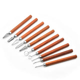 Maxbell Pottery Sculpting Tool Gift Food Garnishing for Clay Modeling Chef Household A