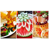 Maxbell Pottery Sculpting Tool Gift Food Garnishing for Clay Modeling Chef Household A
