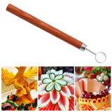 Maxbell Pottery Sculpting Tool Gift Food Garnishing for Clay Modeling Chef Household A