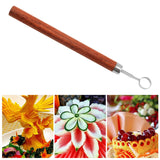 Maxbell Pottery Sculpting Tool Gift Food Garnishing for Clay Modeling Chef Household B