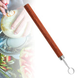 Maxbell Pottery Sculpting Tool Gift Food Garnishing for Clay Modeling Chef Household B