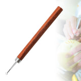 Maxbell Pottery Sculpting Tool Gift Food Garnishing for Clay Modeling Chef Household D