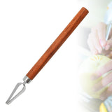 Maxbell Pottery Sculpting Tool Gift Food Garnishing for Clay Modeling Chef Household F