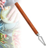 Maxbell Pottery Sculpting Tool Gift Food Garnishing for Clay Modeling Chef Household F