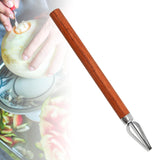 Maxbell Pottery Sculpting Tool Gift Food Garnishing for Clay Modeling Chef Household H