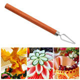Maxbell Pottery Sculpting Tool Gift Food Garnishing for Clay Modeling Chef Household I