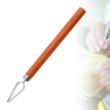 Maxbell Pottery Sculpting Tool Gift Food Garnishing for Clay Modeling Chef Household I