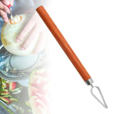 Maxbell Pottery Sculpting Tool Gift Food Garnishing for Clay Modeling Chef Household I