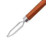 Maxbell Pottery Sculpting Tool Gift Food Garnishing for Clay Modeling Chef Household J