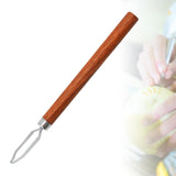 Maxbell Pottery Sculpting Tool Gift Food Garnishing for Clay Modeling Chef Household J