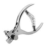 Maxbell Notch Punching Pliers Cutting Punch Tool for Leather Strap Labels DIY Crafts