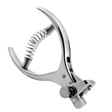 Maxbell Notch Punching Pliers Cutting Punch Tool for Leather Strap Labels DIY Crafts