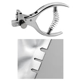 Maxbell Notch Punching Pliers Cutting Punch Tool for Leather Strap Labels DIY Crafts