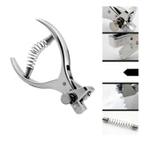 Maxbell Notch Punching Pliers Cutting Punch Tool for Leather Strap Labels DIY Crafts