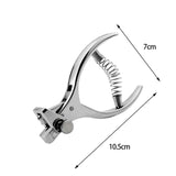 Maxbell Notch Punching Pliers Cutting Punch Tool for Leather Strap Labels DIY Crafts