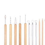 Maxbell 14Pcs Clay Tools DIY Drawing Embossing Pattern Scraping Clay Sculpting Tools
