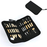 Maxbell 14Pcs Clay Tools DIY Drawing Embossing Pattern Scraping Clay Sculpting Tools