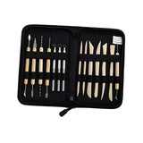 Maxbell 14Pcs Clay Tools DIY Drawing Embossing Pattern Scraping Clay Sculpting Tools