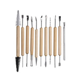 Maxbell 36Pcs Clay Tools Embossing Pattern DIY Drawing Modeling Clay Sculpting Tools