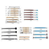 Maxbell 36Pcs Clay Tools Embossing Pattern DIY Drawing Modeling Clay Sculpting Tools