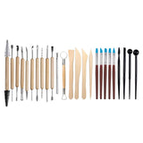 Maxbell 36Pcs Clay Tools Embossing Pattern DIY Drawing Modeling Clay Sculpting Tools