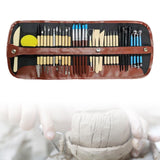 Maxbell 36Pcs Clay Tools Embossing Pattern DIY Drawing Modeling Clay Sculpting Tools
