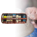 Maxbell 36Pcs Clay Tools Embossing Pattern DIY Drawing Modeling Clay Sculpting Tools