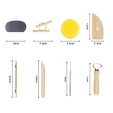 Maxbell 19x Clay Tools DIY Engraving Smoothing Cutting Modeling Clay Sculpting Tools