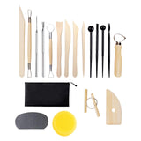 Maxbell 19x Clay Tools DIY Engraving Smoothing Cutting Modeling Clay Sculpting Tools