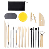 Maxbell 19x Clay Tools DIY Engraving Smoothing Cutting Modeling Clay Sculpting Tools