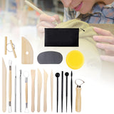 Maxbell 19x Clay Tools DIY Engraving Smoothing Cutting Modeling Clay Sculpting Tools