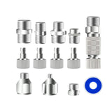 Maxbell 13 Pieces Airbrush Adaptor Set Durable Airbrush Disconnect Fitting Connector