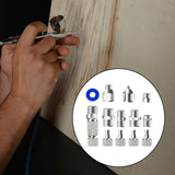 Maxbell 13 Pieces Airbrush Adaptor Set Durable Airbrush Disconnect Fitting Connector