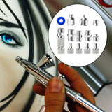 Maxbell 13 Pieces Airbrush Adaptor Set Durable Airbrush Disconnect Fitting Connector