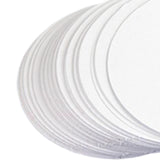 Maxbell 100 Pieces Button Badge Blank Paper Round Blank Card for Button Badge Making 44mm