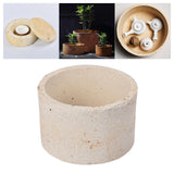 Maxbell High Temperature Saggar Convenient Ceramic Art Tool for Crafts Making Plates 16.5cmx10.2cm