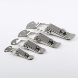 Maxbell 4 Pieces Spring Toggle Latch Mini Stainless Steel for Furniture Indoor Boxes S
