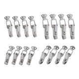 Maxbell 4 Pieces Spring Toggle Latch Mini Stainless Steel for Furniture Indoor Boxes S
