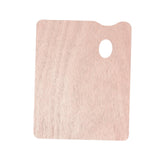 Maxbell Wood Painting Palette Board Beginners DIY Watercolor Paint Color Mixing Tray Square 30x40cm