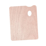 Maxbell Wood Painting Palette Board Beginners DIY Watercolor Paint Color Mixing Tray Square 30x40cm