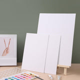 Maxbell 3x Canvas Panels Painting Hobbyist Artists Cotton Artist Blank Canvas Boards
