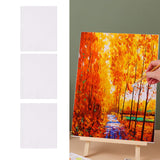 Maxbell 3x Canvas Panels Painting Hobbyist Artists Cotton Artist Blank Canvas Boards