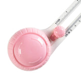 Maxbell Cutter Craft Circle Cutter Circular Paper Cutter Paper Trimmer Scrapbooking Pink