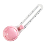 Maxbell Cutter Craft Circle Cutter Circular Paper Cutter Paper Trimmer Scrapbooking Pink