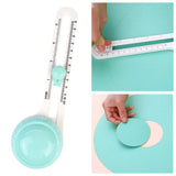 Maxbell Cutter Craft Circle Cutter Circular Paper Cutter Paper Trimmer Scrapbooking Green
