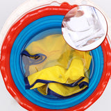 Maxbell Toddlers Weaning Feeding Apron Comfortable Art Apron for Baby Boys Girls Kids Blue