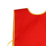 Maxbell Toddlers Weaning Feeding Apron Comfortable Art Apron for Baby Boys Girls Kids Red